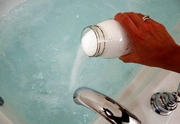 Hot soda bath for penis enlargement