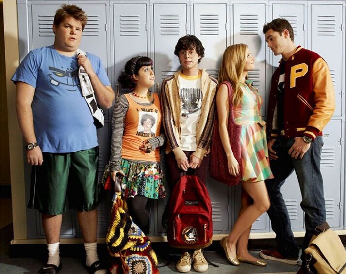 Teenagers interested in the physiology of sexual development